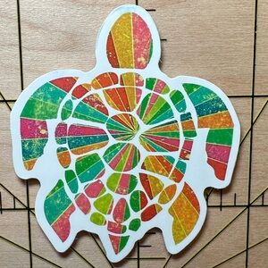 💜13/$13 +Bundle Sticker Sale | Turtle Animal Waterproof Sticker